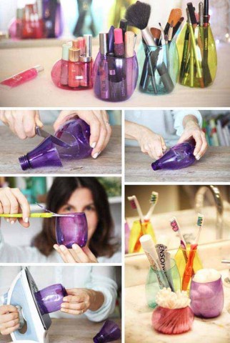 Супер идеи использования пластиковых бутылок от воды!