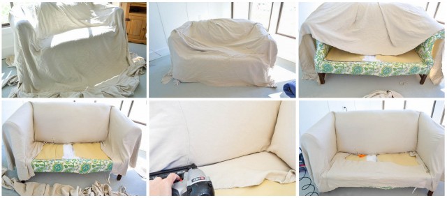​Как легко поменять обивку дивана за копейки