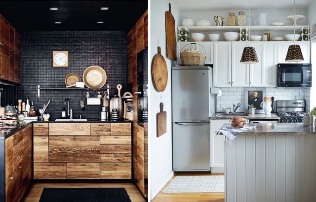 Идеи дизайна: реальные примеры маленькой кухни