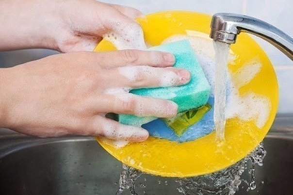 ​Жидкость для мытья посуды из хозяйственного мыла