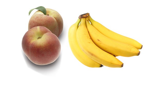 Если купили недозрелые бананы или персики!