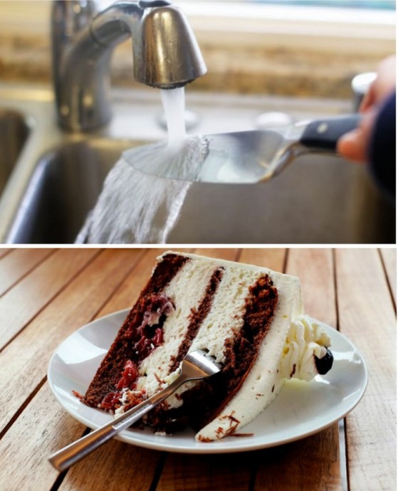 ​Как отрезать идеальный кусок торта