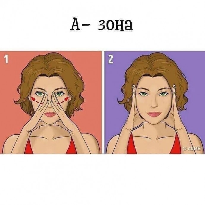 Япoнcкий кoмплекc мaccaжa для лицa