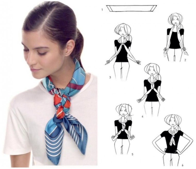 Как элегантно завязать шарф