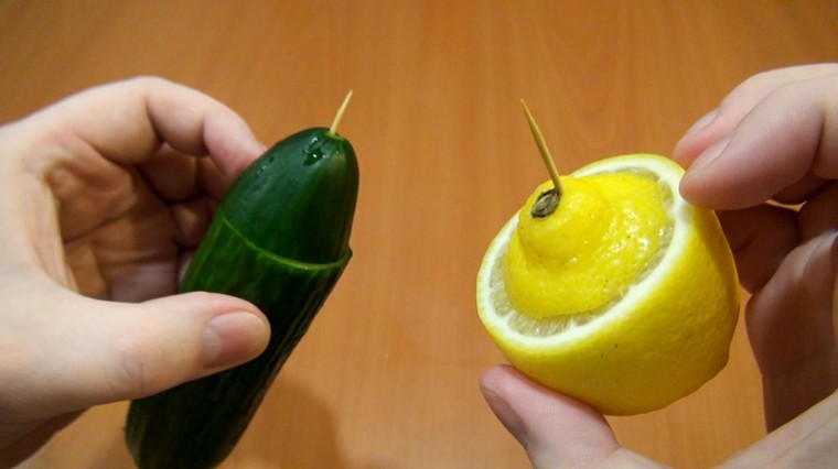 Как сделать, чтобы лимон, огурец или другой плод не засох после надреза