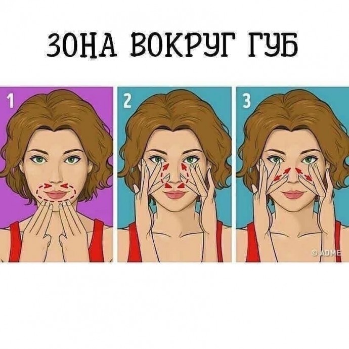 Япoнcкий кoмплекc мaccaжa для лицa