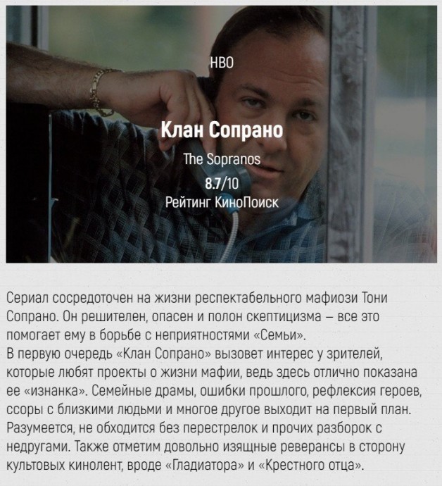 10 сериалов с высоким рейтингом, которые круче любого кино