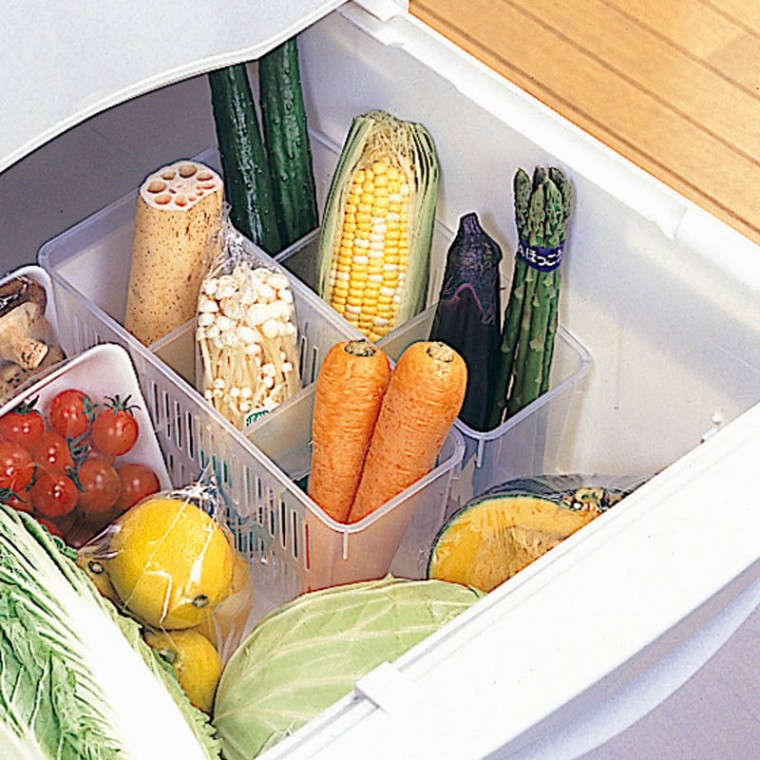 ​Губки для посуды, продлевающие годность овощей в холодильнике
