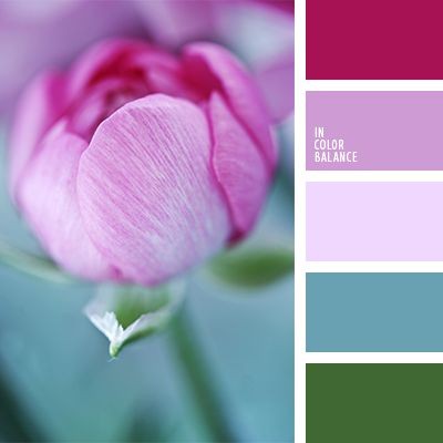 ​Как сочетать разные оттенки лилового красиво