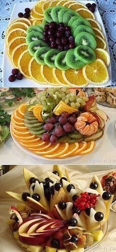 ​Как красиво оформить нарезку фруктов