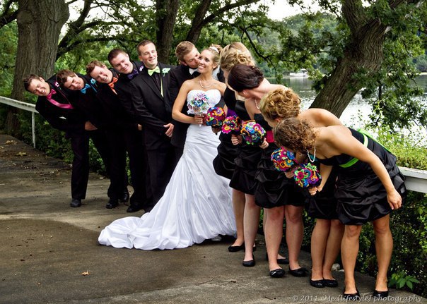 ​Какие интересные и забавные фотографии можно сделать на свадьбе