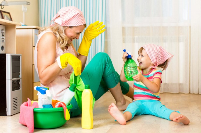 6 ошибок в уборке, которые делают все мамы