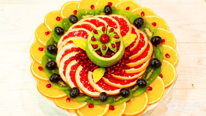 ​Идеи красивой сервировки фруктов и ягод