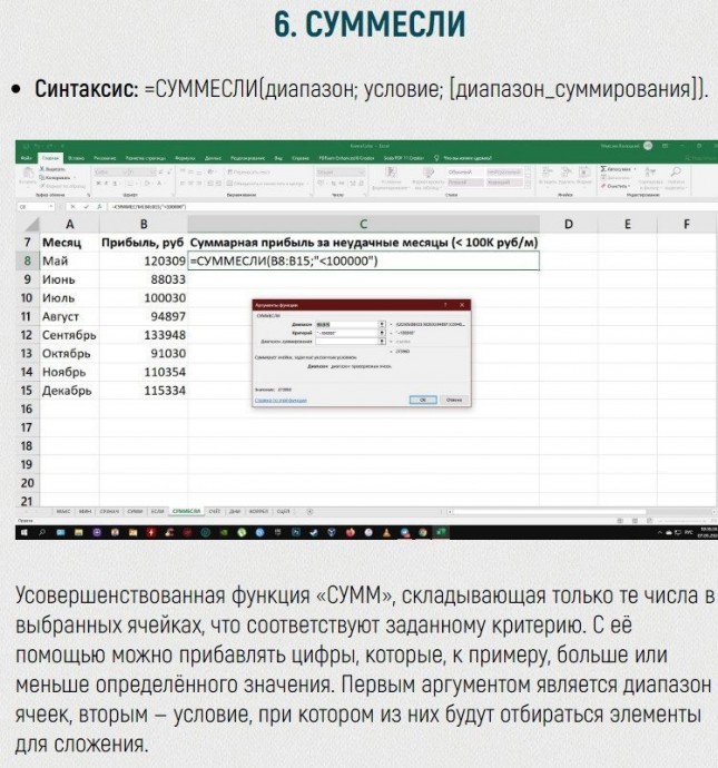 ​Чему стоит научиться в EXCEL