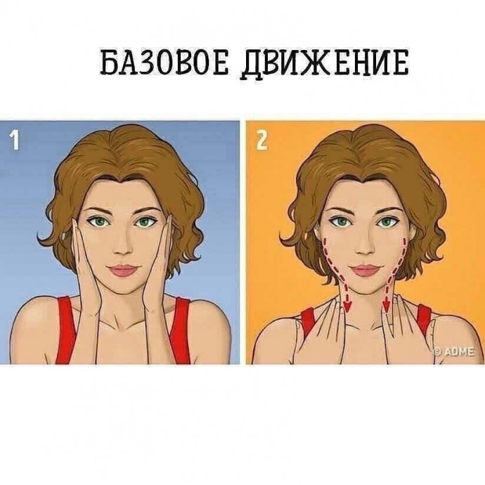 Япoнcкий кoмплекc мaccaжa для лицa