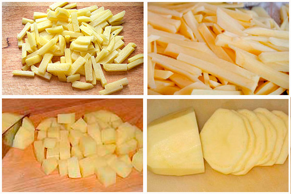​Идеальная нарезка картофеля в разные блюда