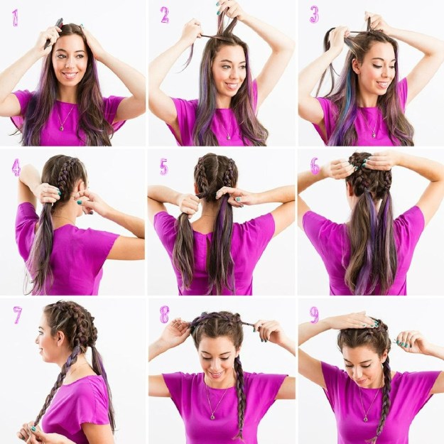 Как сделать красивые прически для длинных волос