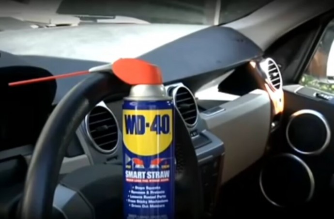 Смазка WD-40 и автомобиль