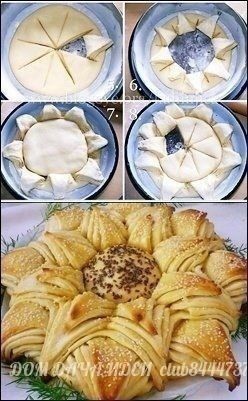 ​Как красиво разделать тесто