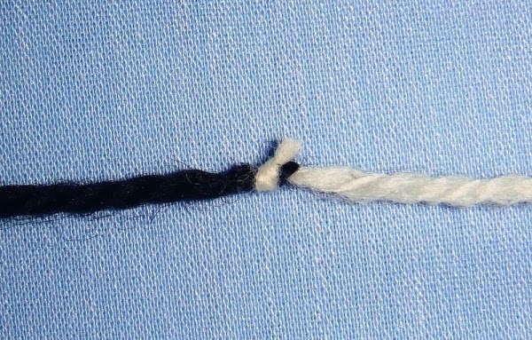 Промышленый узелок - способ крепкого, незаметного соединения ниток