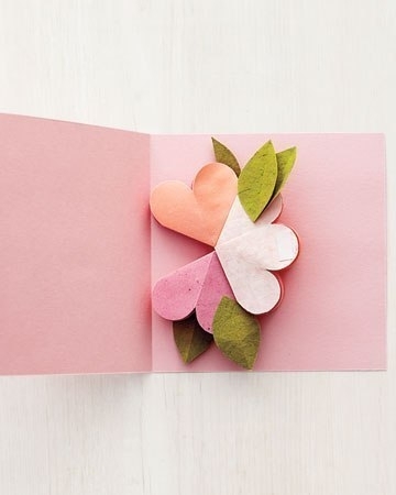 Как сделать цветочную открытку