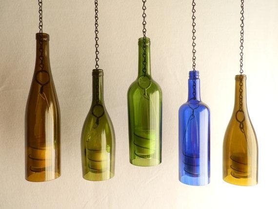 Как можно использовать пустые винные бутылки