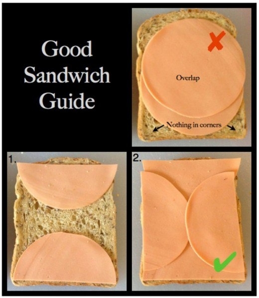 Как сделать правильные бутерброды