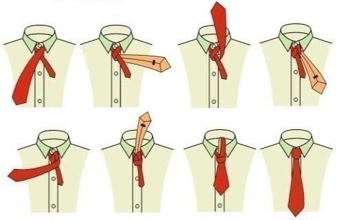 Как просто завязать галстук