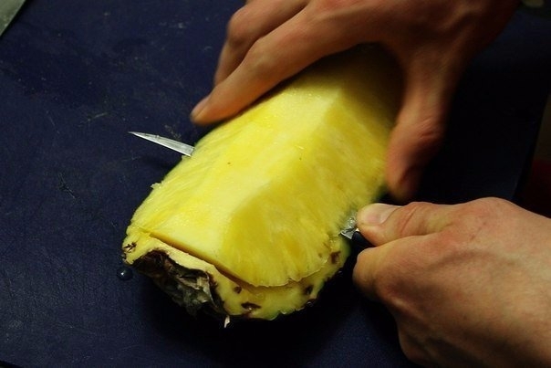 Идея для подачи ананасов