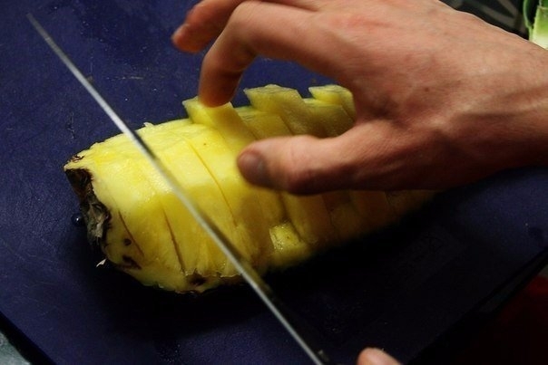 Идея для подачи ананасов