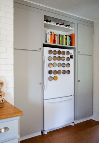 Украшаем холодильник: необычные и уютные кухни