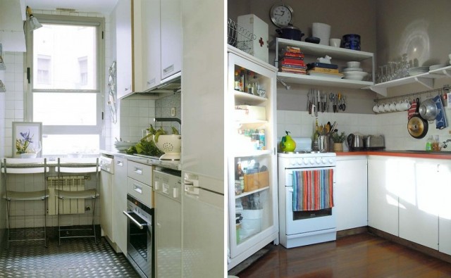 Идеи дизайна: реальные примеры маленькой кухни