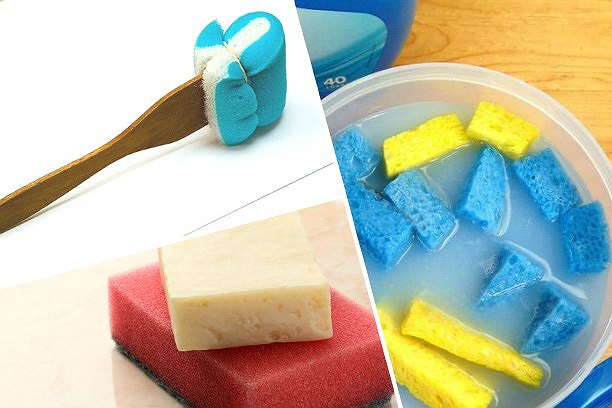 8 неожиданных способов применения губки для мытья посуды!