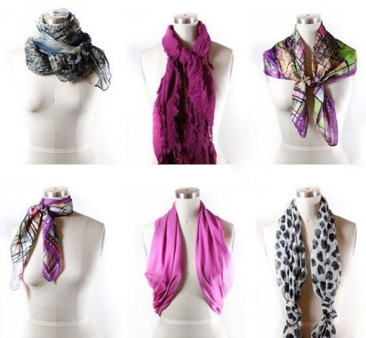 42 способа стильно завязать шарф