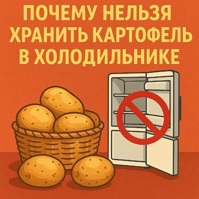 ​Почему нельзя хранить картофель в холодильнике