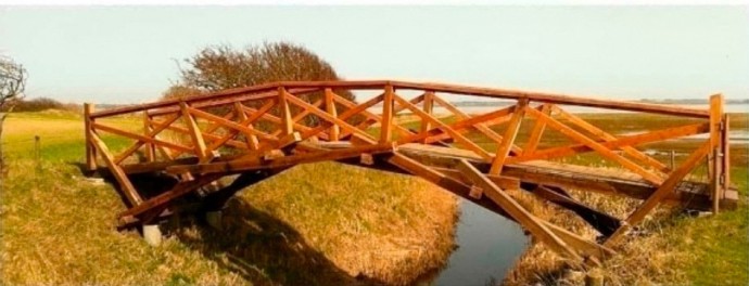 ​Как сделать мост Дa Винчи
