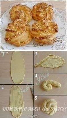​Как красиво разделать тесто