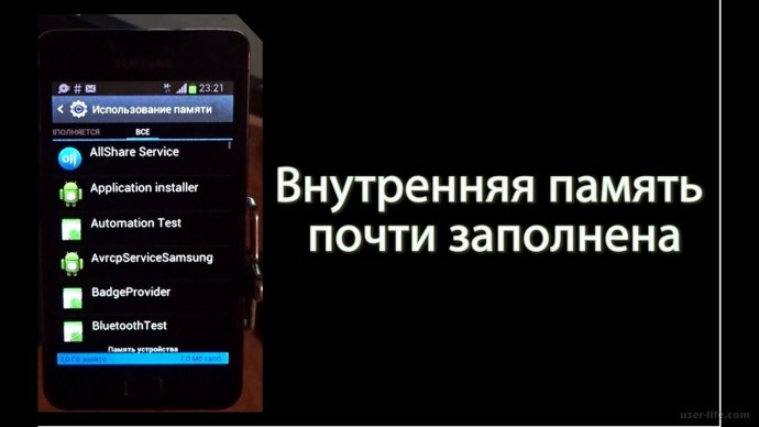 Память Android заполнена, хотя там ничего нет: что делать