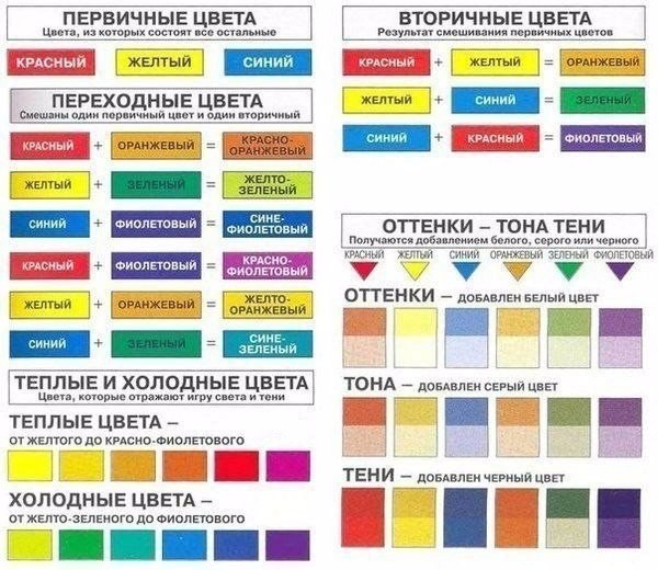 ​Как правильно и красиво сочетать цвета