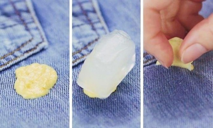 ​Как лёд может спасти от прилипшей жвачки