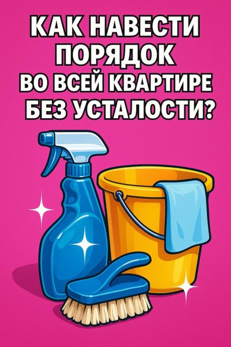 Уборка по таймеру: метод 20/10 Уборка по таймеру: метод 20/10