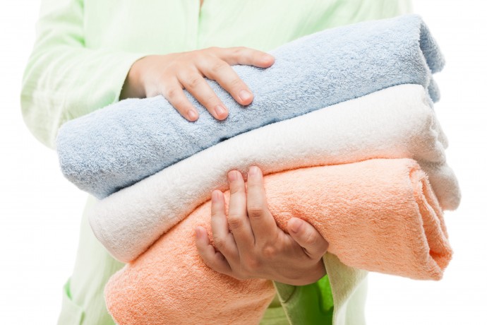 3 случая, когда нужно гладить махровое полотенце
