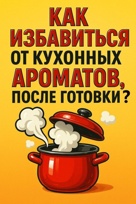 Как избавиться от кухонных ароматов после жарки рыбы или капусты Как избавиться от кухонных ароматов после жарки рыбы или капусты