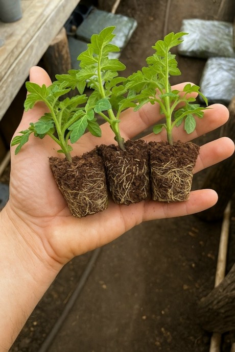 ​Моя схема подкормок для маленькой рассады томатов