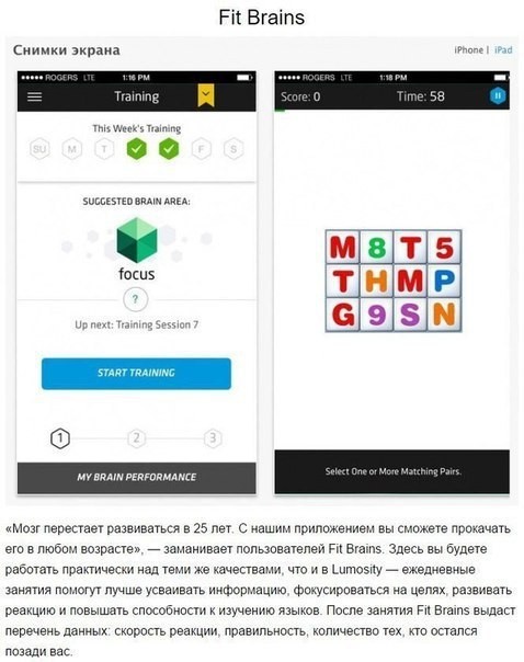 Приложения, которые помогут прокачать интеллект