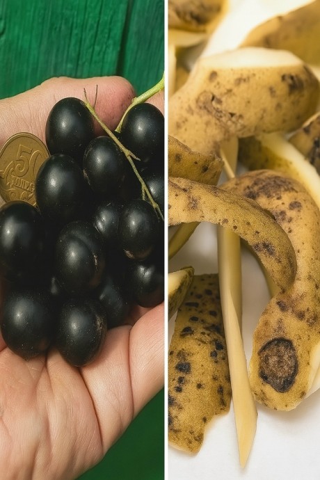 Хороший урожай смородины от картофельных очисток