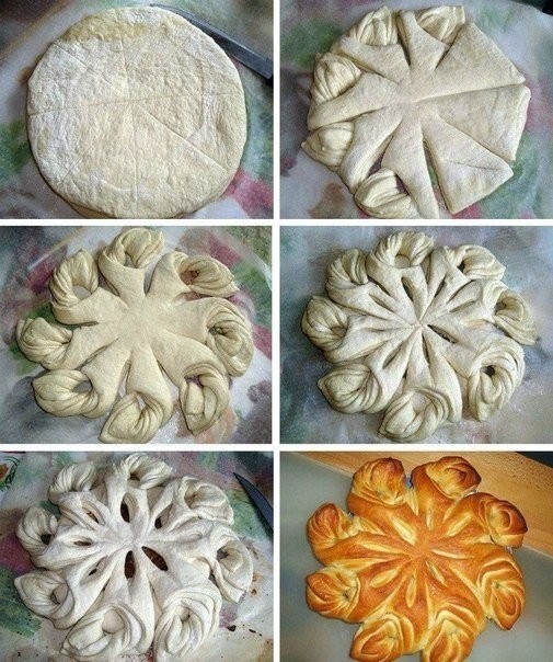 Как красиво разделать тесто