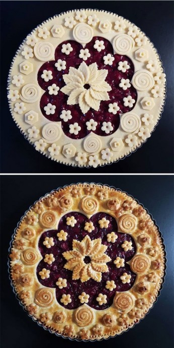 ​Потрясающие способы, как украсить пироги