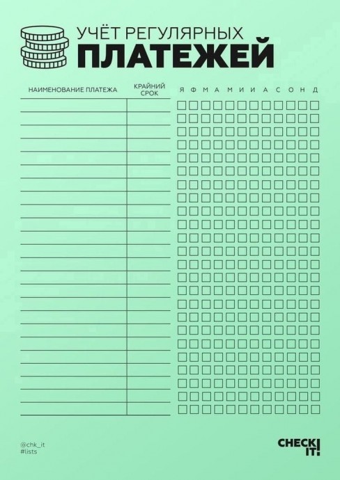 Полезные чек-листы
