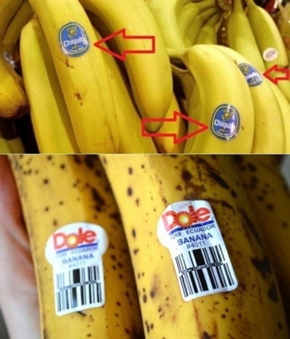 Что стоит знать о наклейках на бананах